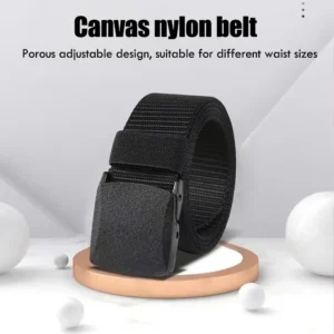 military automatic buckle nylon belt outdoor hunting waist multifunctional canvas tactical high men belt belt quality j0r9
