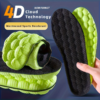 2 pcs tpu insoles, green autumn sports comfortable and lightweight,breathable sole accessories, running insoles