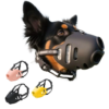 adjustable dog mouth masks breathable reusable dog respirator muzzle environmentally dog face mask for small to large dogs