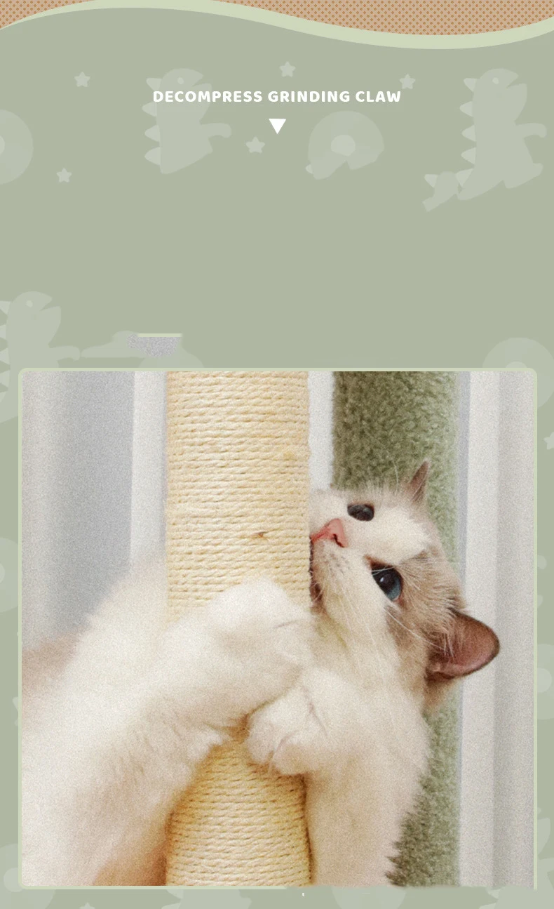 manufacturer wholesale cute design scratcher cat climbing tree