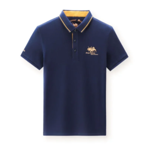 new summer casual lapel short sleeve t shirt embroidered polo shirt men's high end luxury tops