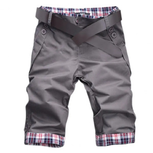 summer men shorts color block plaid surf board shorts beachwear trousers korean style pockets casual slim fit short jeans