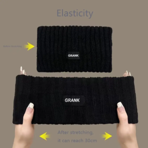 elastic knitted headbands hat wide sports hair bands women headband solid color hair accessories warm headwrap winter headbands