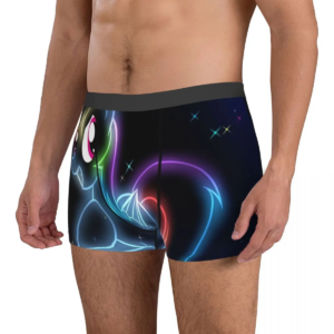 men's rainbow dash mlp underwear cartoon novelty boxer briefs shorts panties male breathable underpants s xxl
