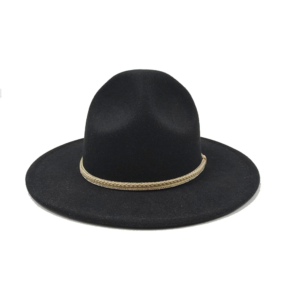 new ranger hat high top fedora hat for men women british vintage style hat belt accessory jazz party stage big brimmed hat