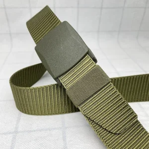 men's belt outdoor casual canvas metal free training nylon tactical belt with pants jeans belt sports belts for men women