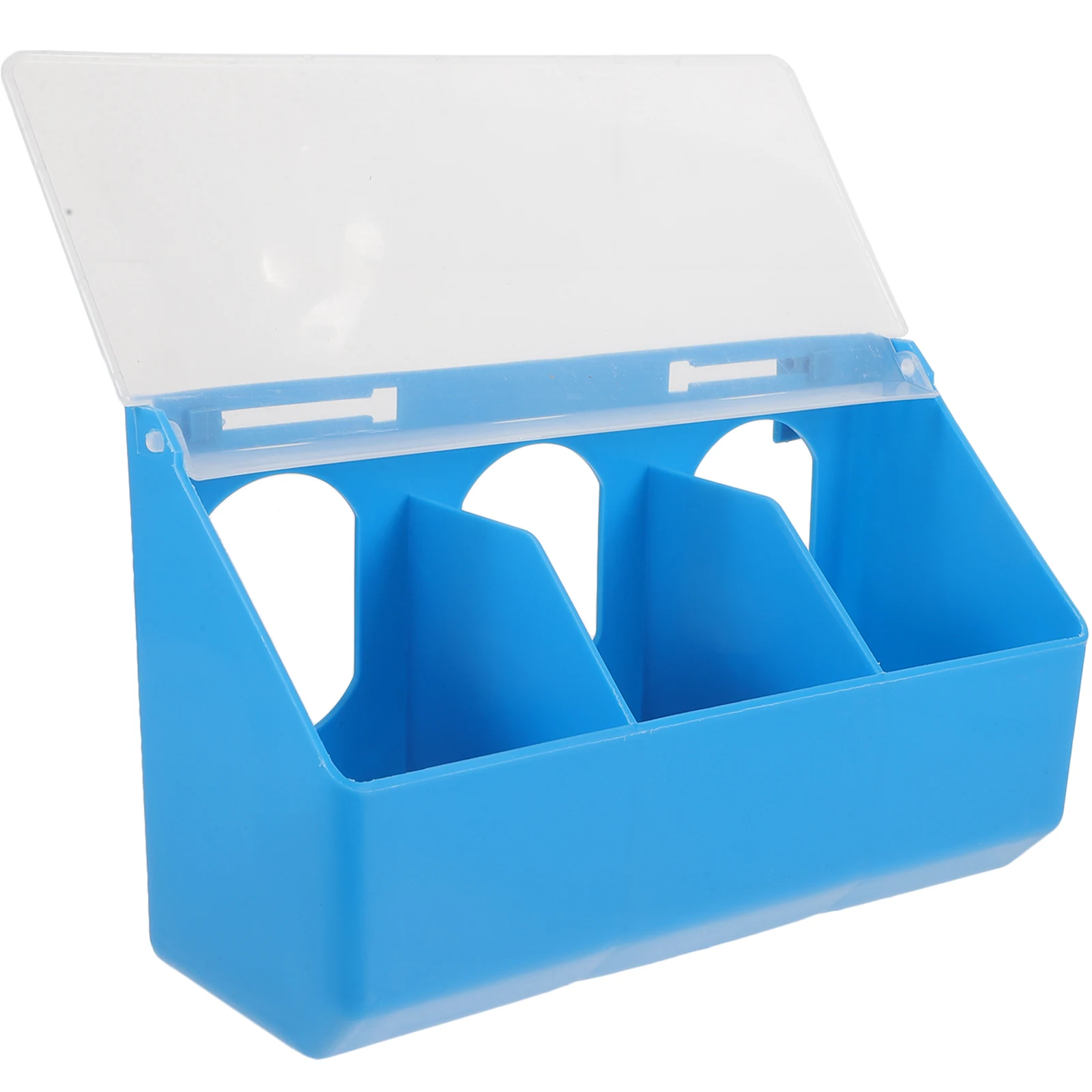 bird feed box hanging cage parrot accessories cockatiel feeder pet supplies aviary pigeon food dispenser bird hanging feeder