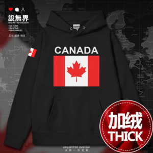 canada country mens hoodies jerseys casual tracksuit clothing long sleeve sweatshirt sporting printed clothes autumn winter