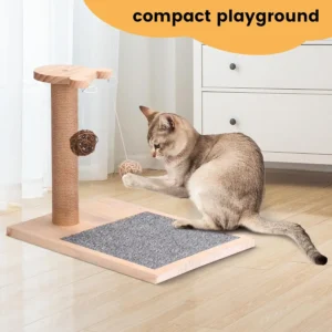 2025 stylish classic cat furniture scratcher tree comfort and entertainment combined eco friendly wood material