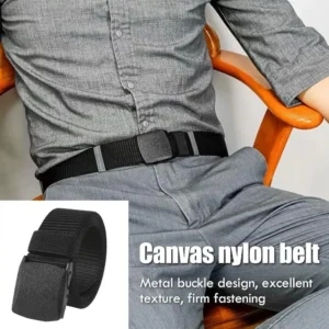 military automatic buckle nylon belt outdoor hunting waist multifunctional canvas tactical high men belt belt quality j0r9