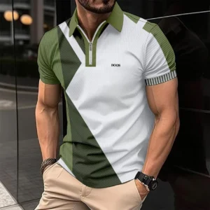 2025 new high quality men's cotton embroidered polo shirt men's clothing t shirts for men men's polo shirt short sleeve t shirt